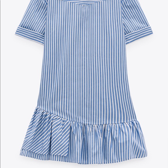 Zara Ruffled Mini Dress - Picture 3 of 7
